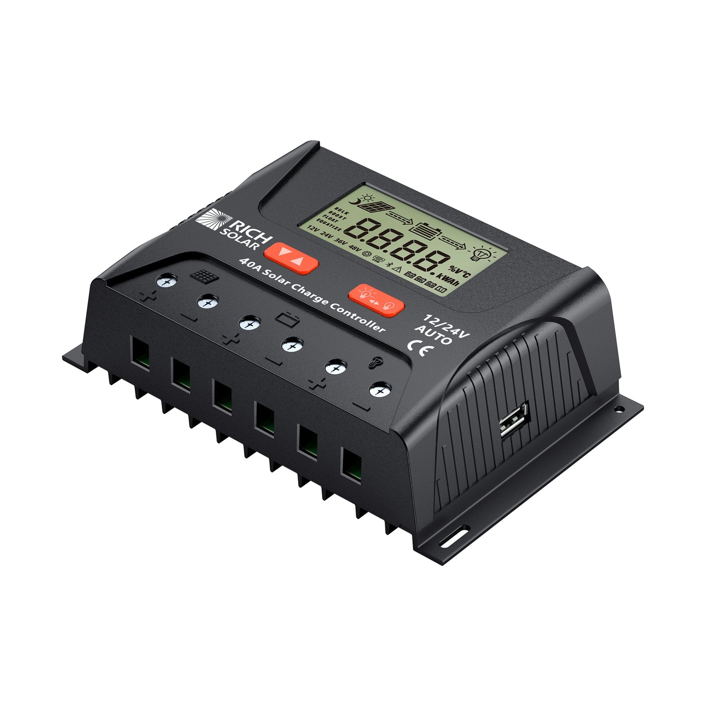 RICH SOLAR BRAVO LEGEND 40 40 Amp PWM Solar Charge Controller product image 4