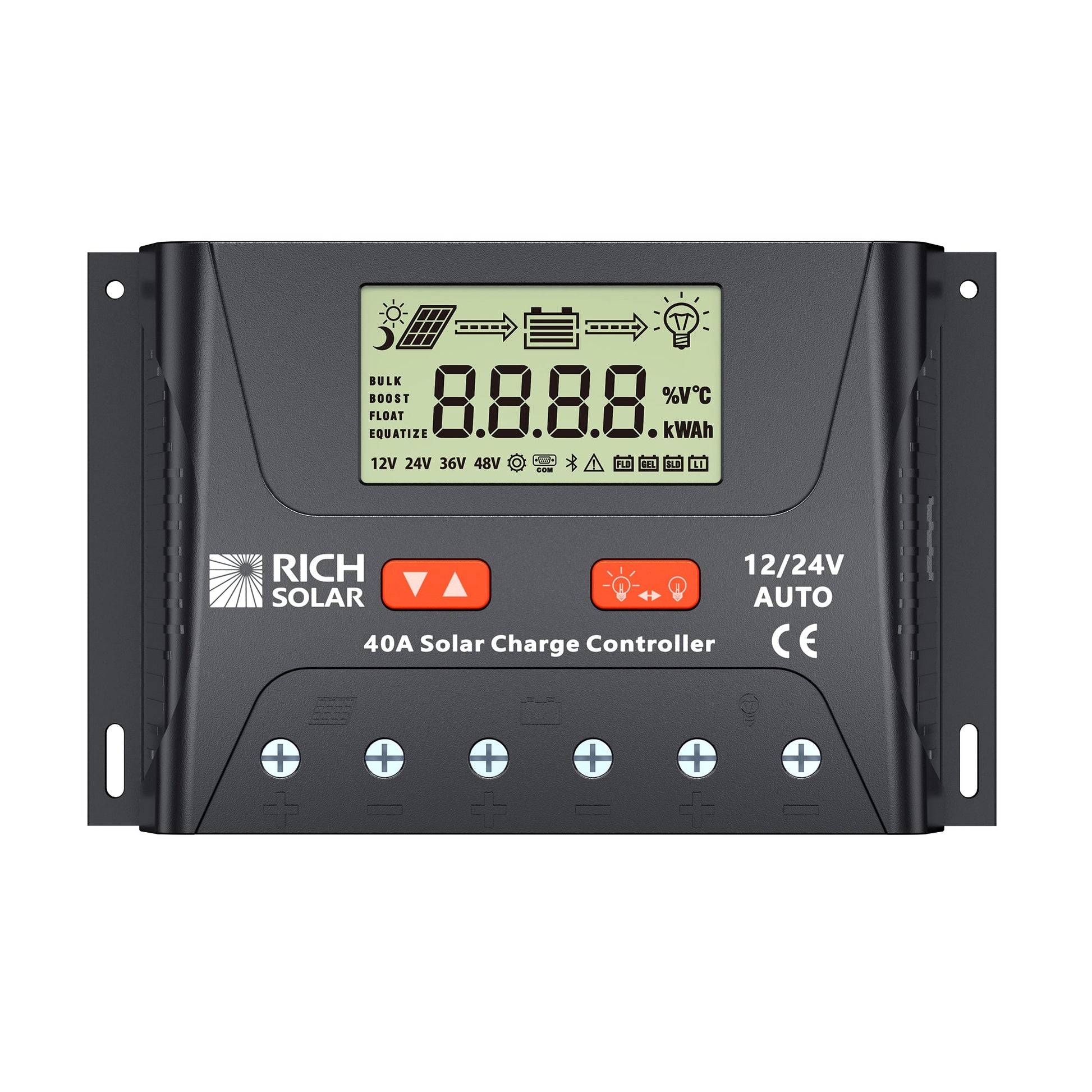 RICH SOLAR BRAVO LEGEND 40 40 Amp PWM Solar Charge Controller product image 1