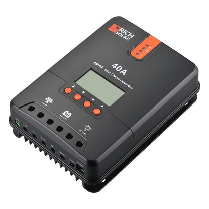 RICH SOLAR 40 Amp MPPT Solar Charge Controller product image 1