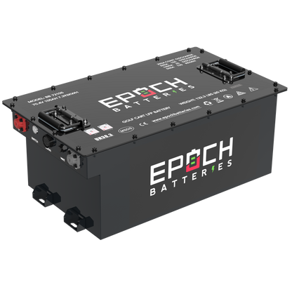 Epoch 70.4V (72V) 105Ah Golf Cart Battery Complete Kit - LiFePO4 - official product image 3