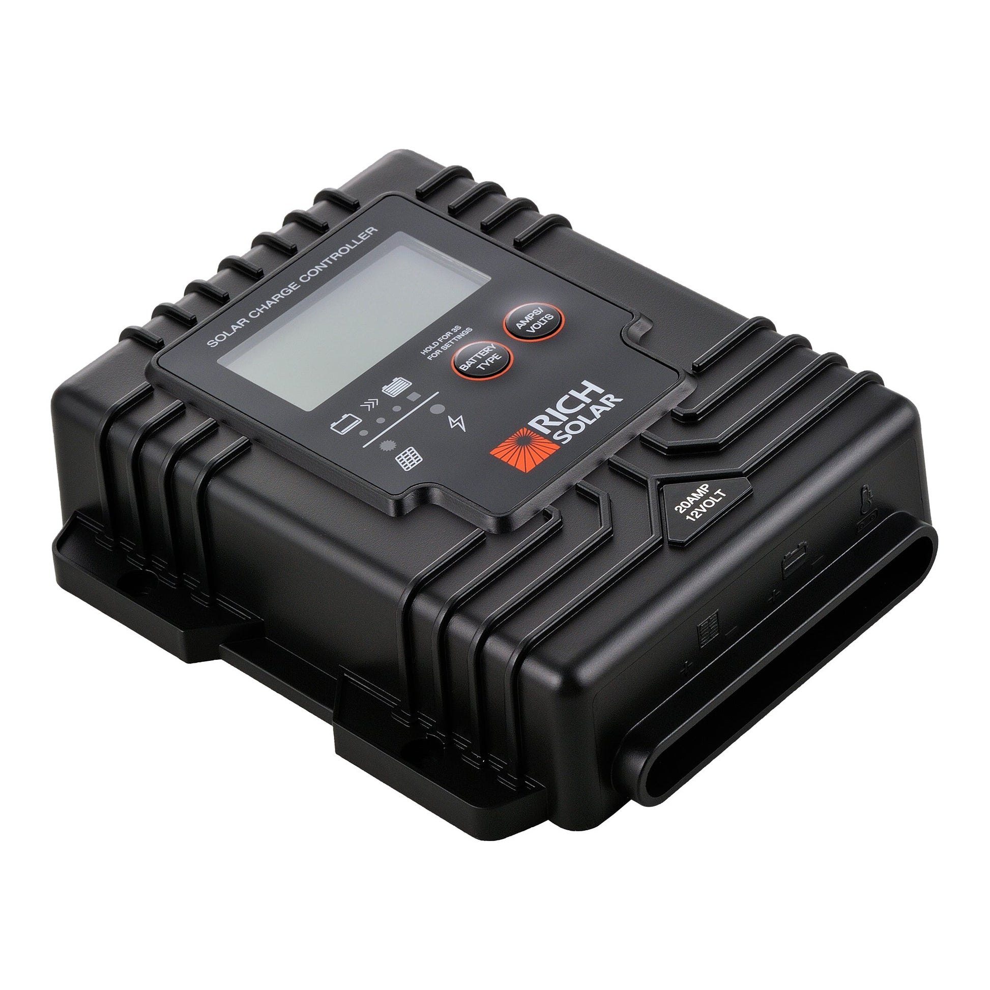 RICH SOLAR BRAVO Waterproof 20 20 Amp Waterproof PWM Solar Charge Controller product image 5