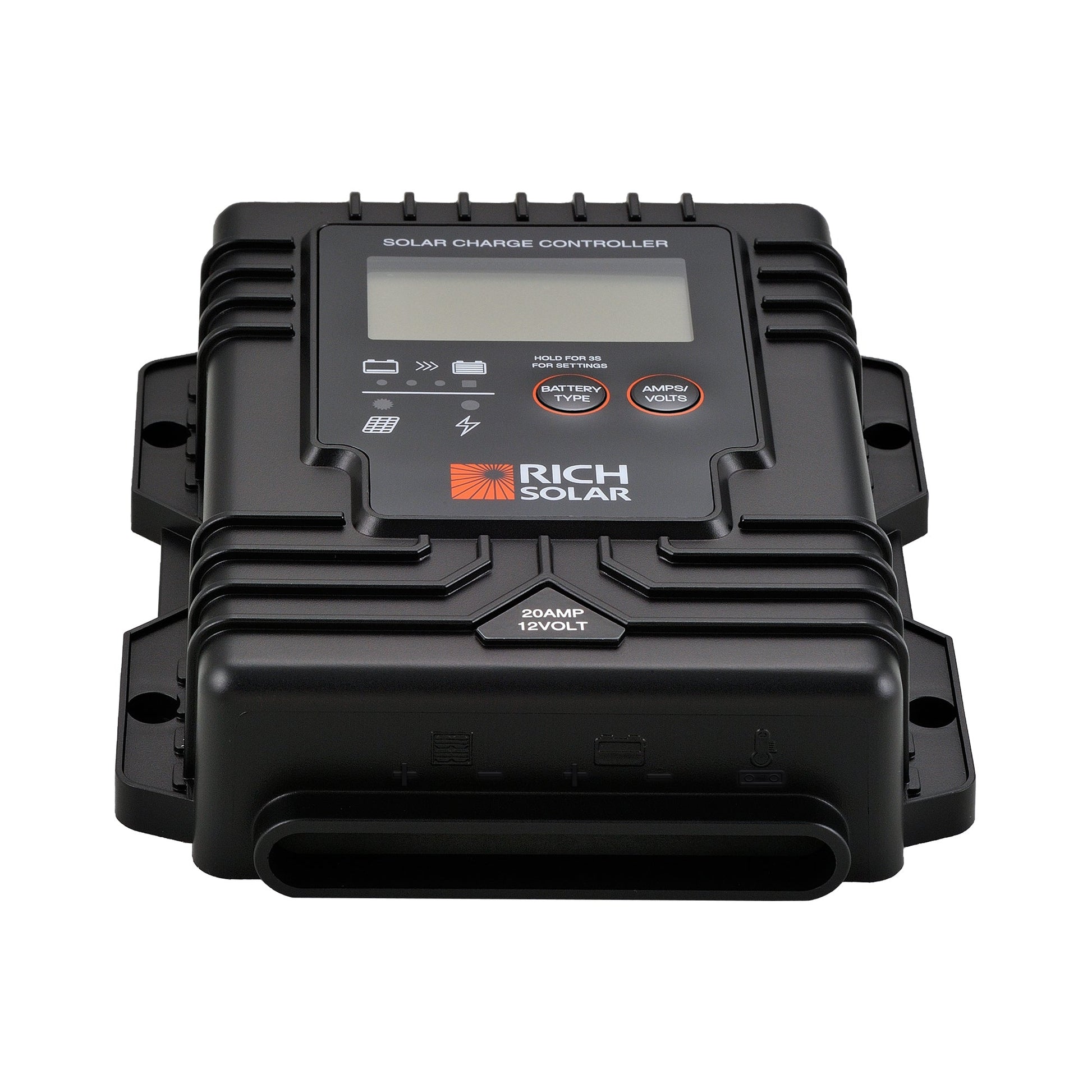 RICH SOLAR BRAVO Waterproof 20 20 Amp Waterproof PWM Solar Charge Controller product image 6