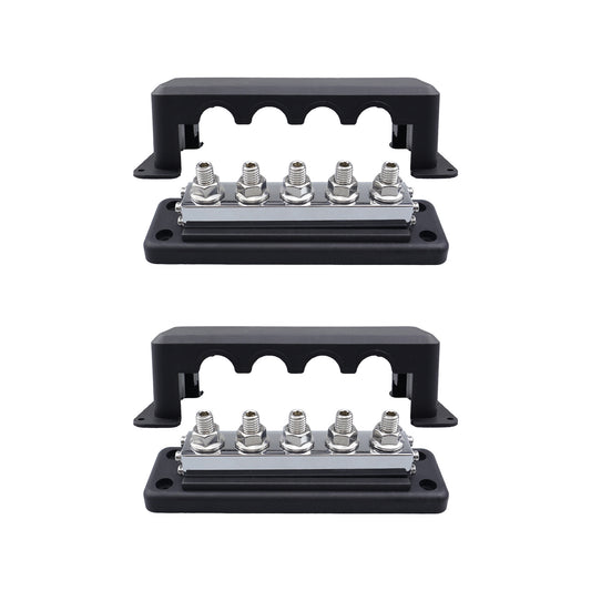 RUiXU RX5600 600A 5-stud busbar pair