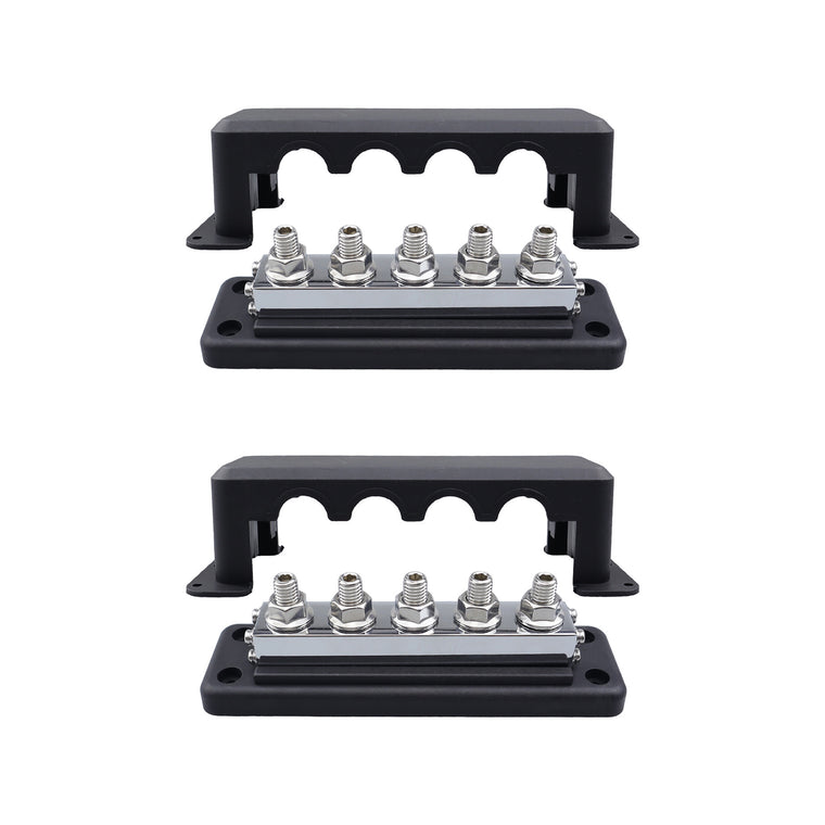 RUiXU RX5600 600A 5-Stud Busbar Pair