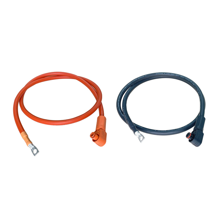 RUiXU OP200 1/0 AWG 200cm Battery Cable Pair