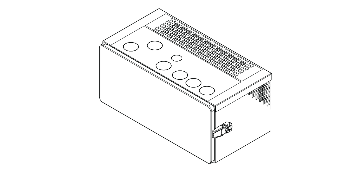 Discover HELIOS 950-0067 Sol-Ark 15K Conduit Box manufacturer illustration