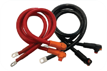 Discover HELIOS 950-0070 2/0 AWG Battery-to-Inverter Cable Set