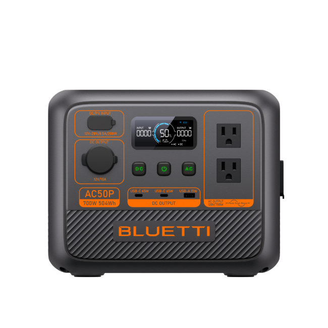 BLUETTI Premium 50 (AC50P) 700W 504Wh Portable Power Station