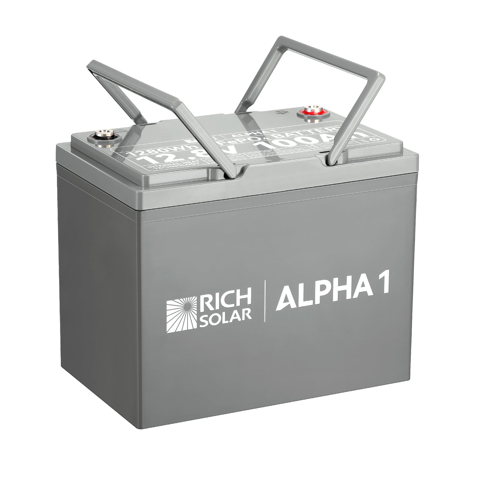 RICH SOLAR ALPHA 1 12V 100Ah LiFePO4 Battery product image 4