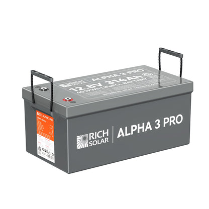 RICH SOLAR ALPHA 3 PRO 12V 314Ah LiFePO4 Battery product image 2