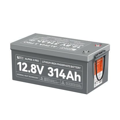 RICH SOLAR ALPHA 3 PRO 12V 314Ah LiFePO4 Battery product image 4
