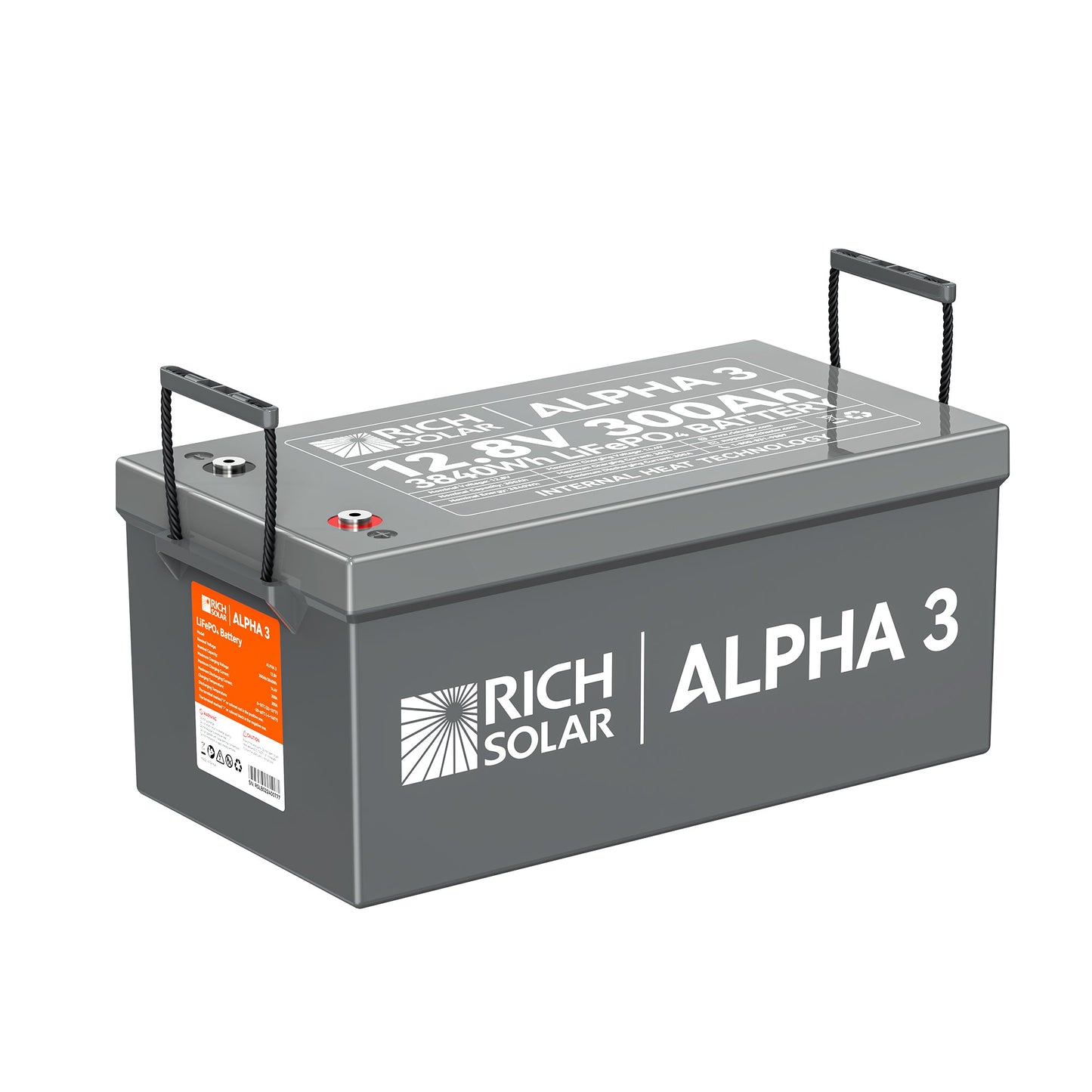 RICH SOLAR ALPHA 3 12V 300Ah LiFePO4 Battery product image 3