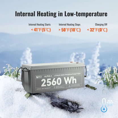 RICH SOLAR ALPHA 4 24V 100Ah LiFePO4 Battery product image 6