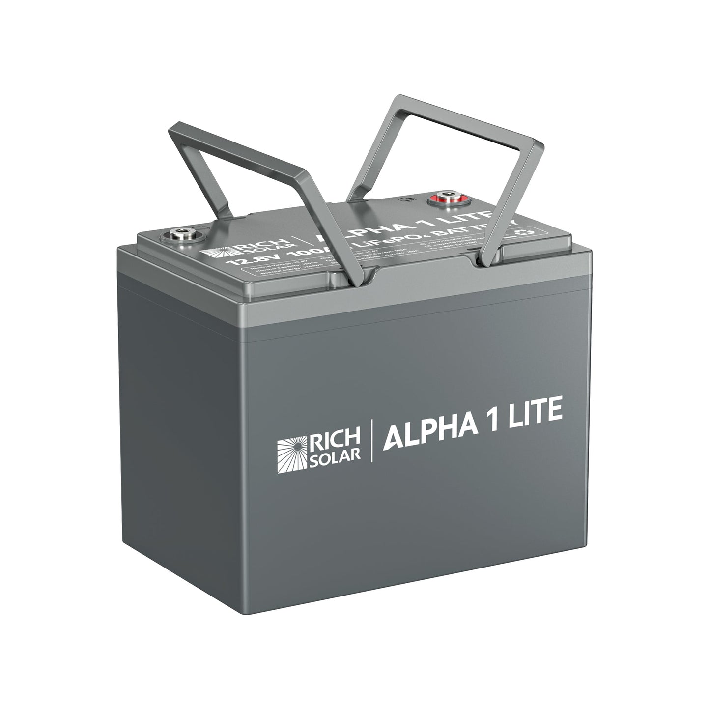 RICH SOLAR ALPHA 1 LITE 12V 100Ah LiFePO4 Battery product image 3