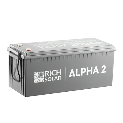 RICH SOLAR ALPHA 2 12V 200Ah LiFePO4 Battery product image 3