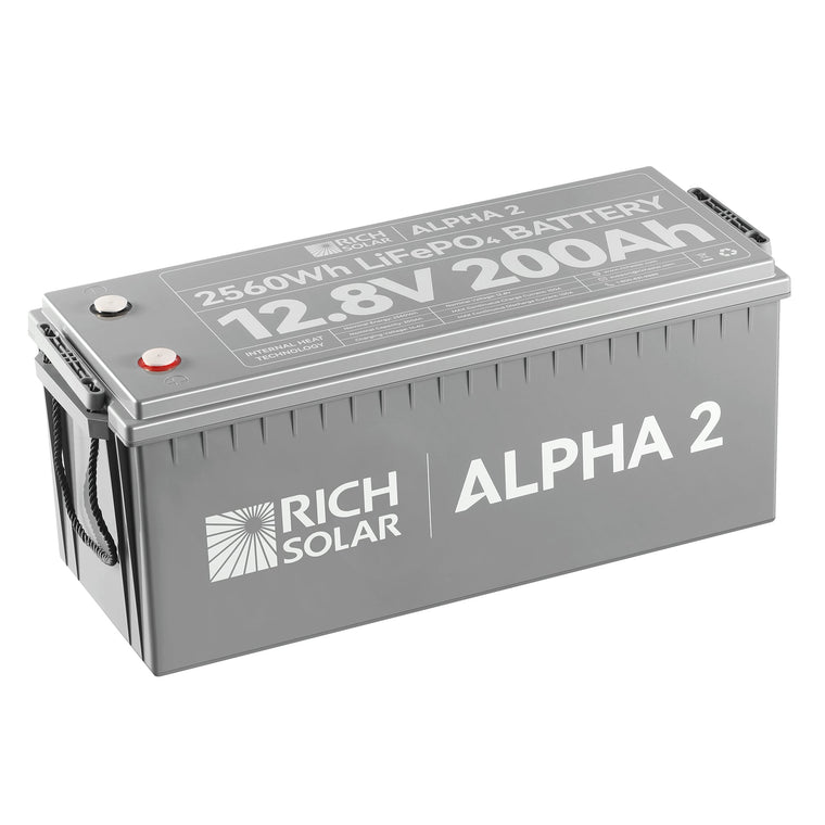 RICH SOLAR ALPHA 2 12V 200Ah LiFePO4 Battery