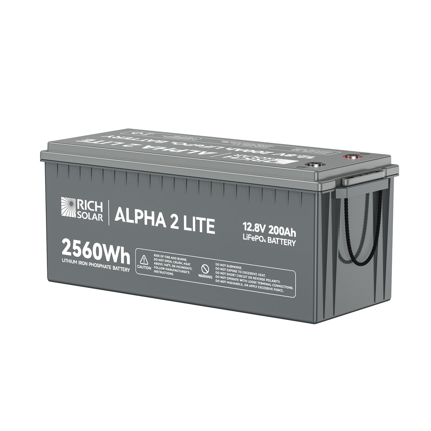 RICH SOLAR ALPHA 2 LITE 12V 200Ah LiFePO4 Battery product image 2