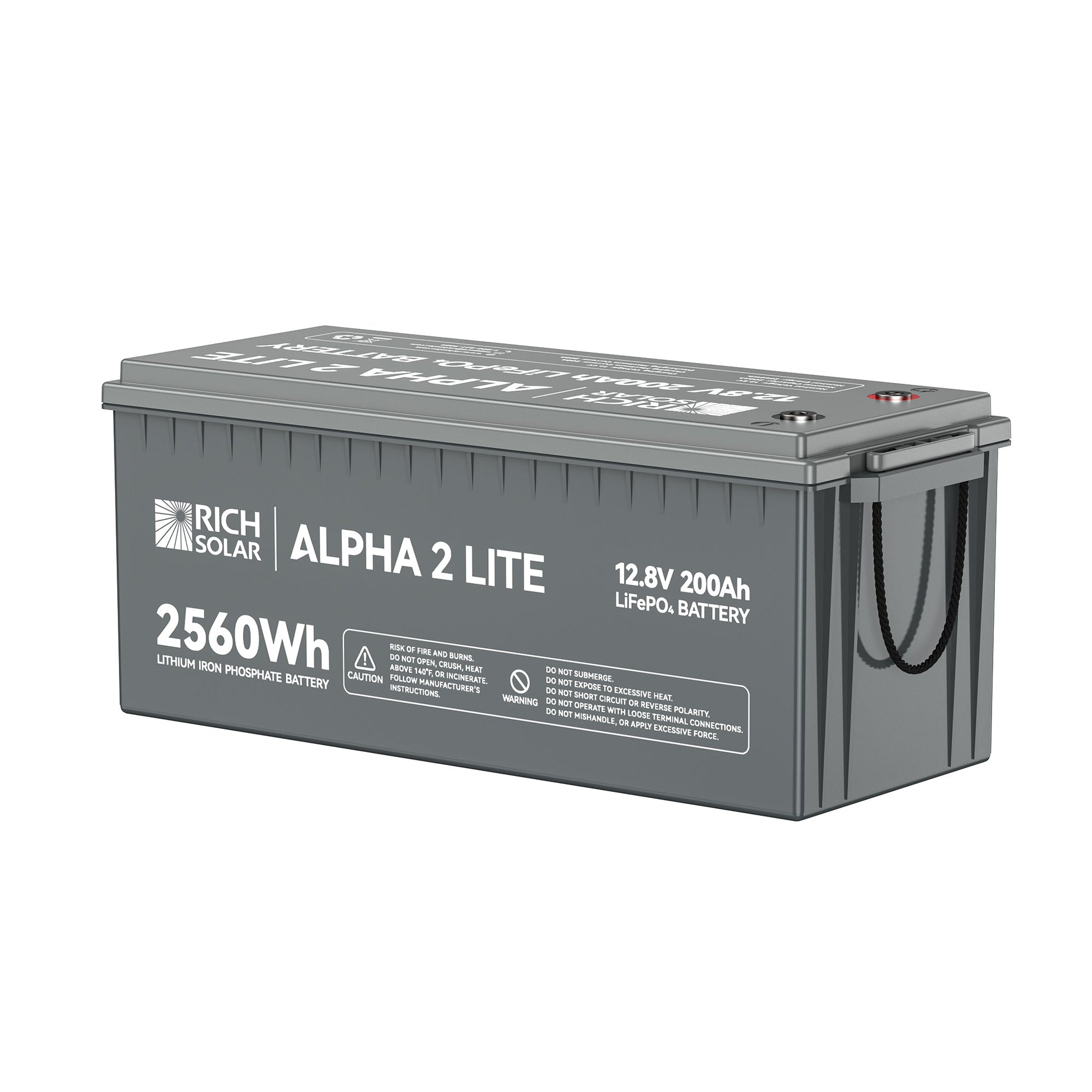 RICH SOLAR ALPHA 2 LITE 12V 200Ah LiFePO4 Battery product image 2