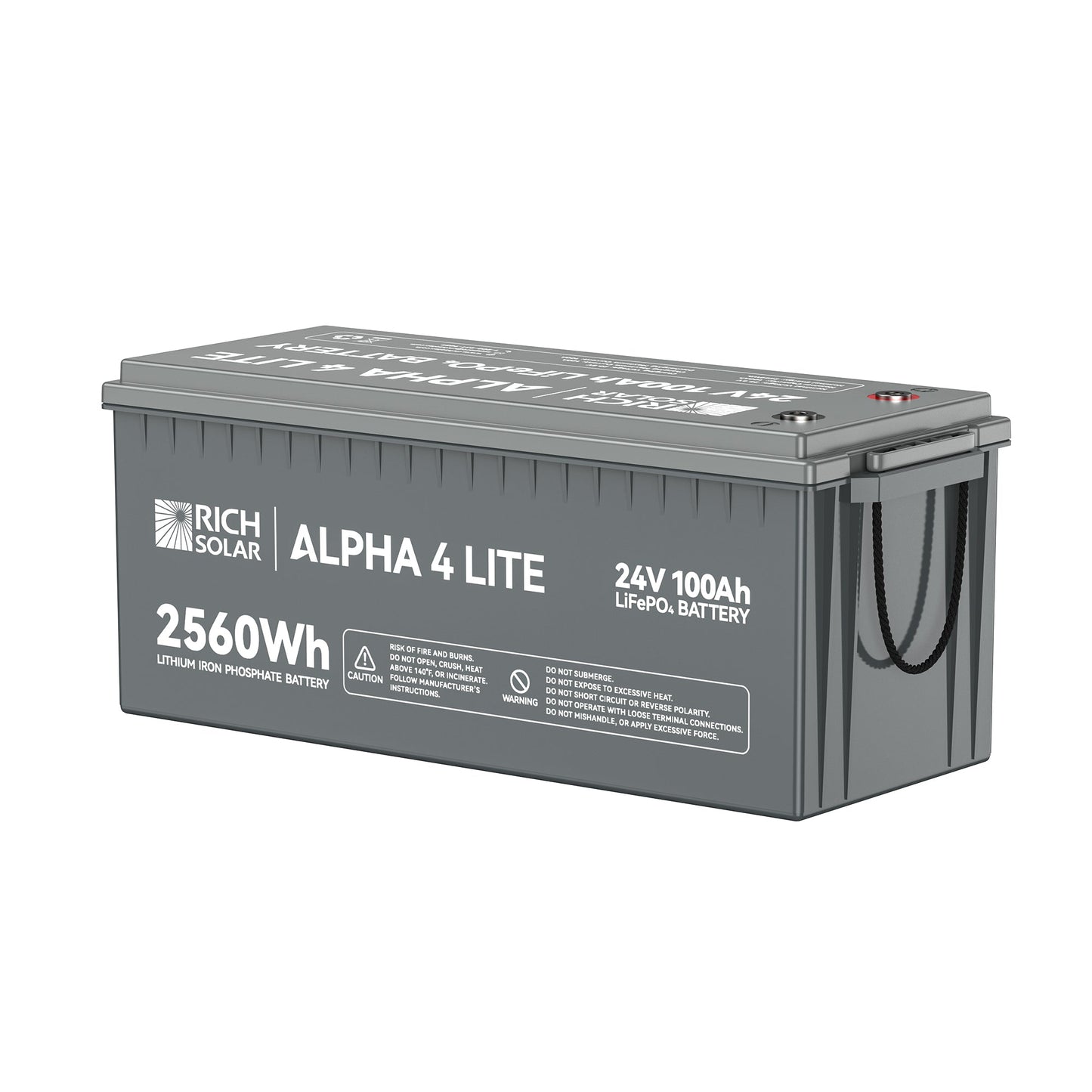 RICH SOLAR ALPHA 4 LITE 24V 100Ah LiFePO4 Battery product image 2