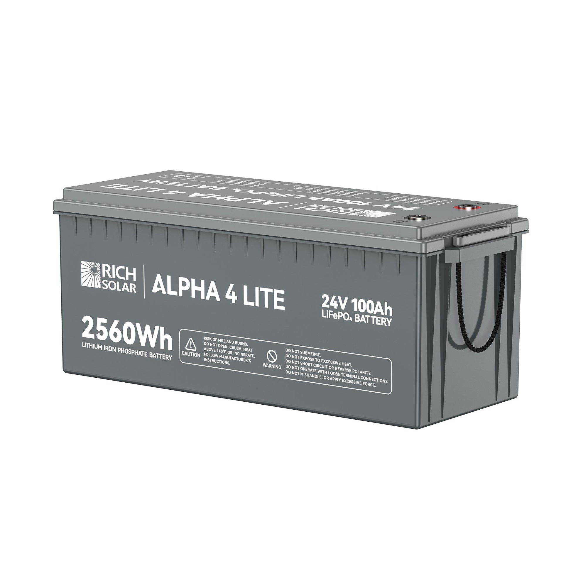 RICH SOLAR ALPHA 4 LITE 24V 100Ah LiFePO4 Battery product image 2