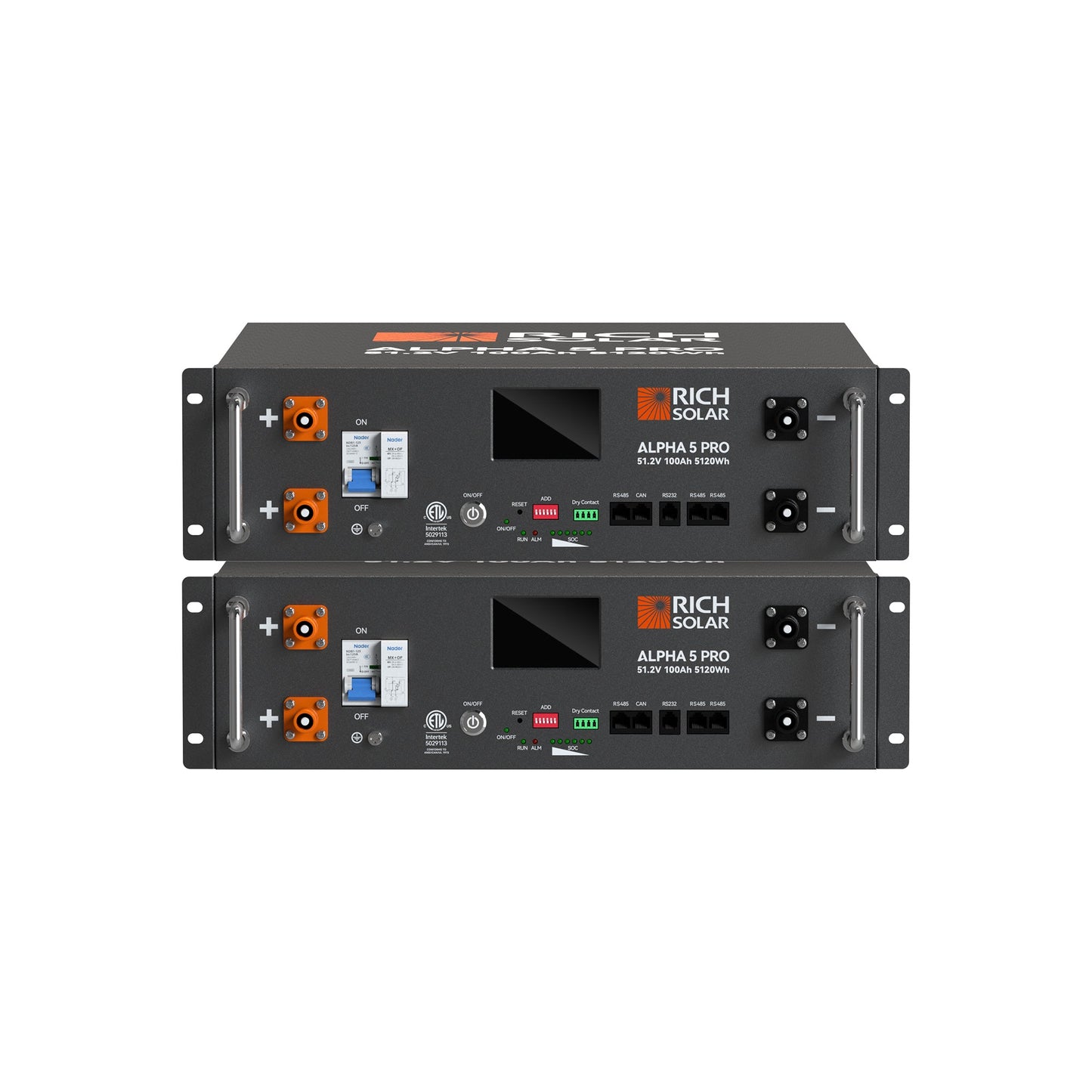 RICH SOLAR ALPHA 5 PRO 51.2V 100Ah Rack Battery product image 10