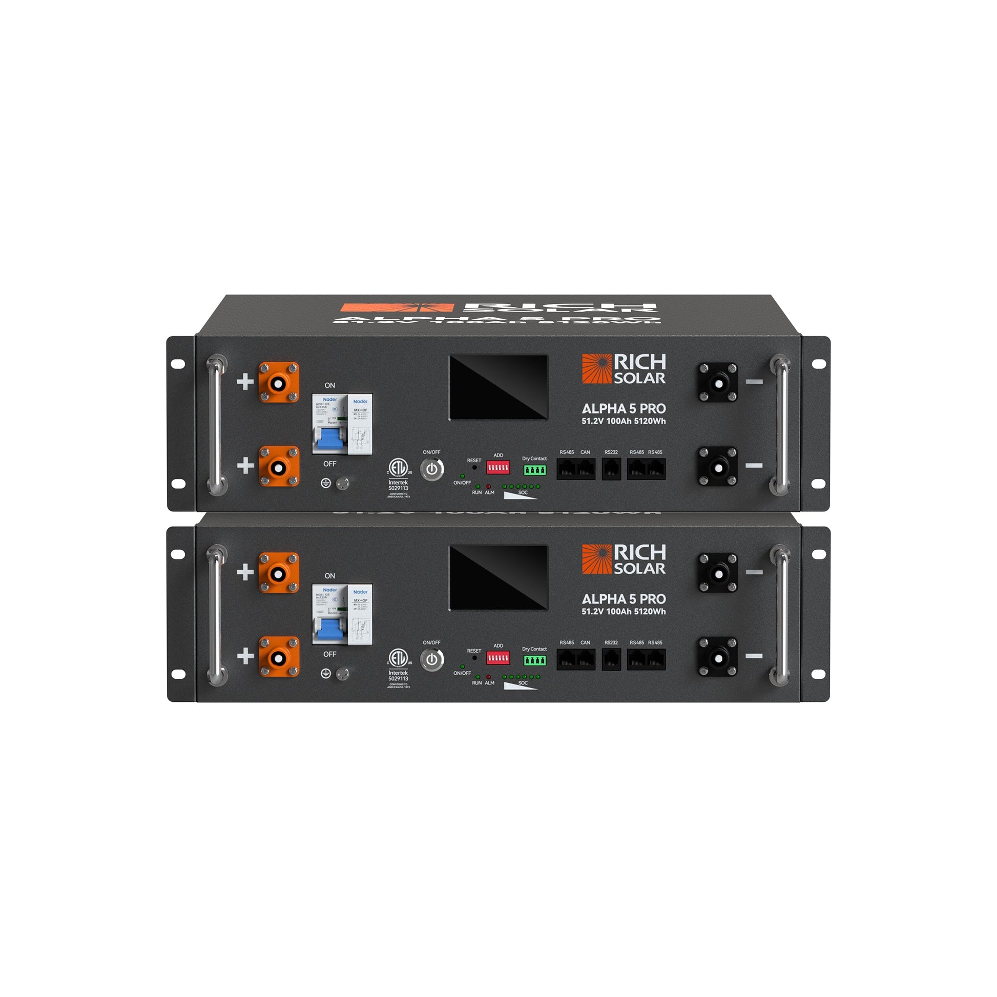 RICH SOLAR ALPHA 5 PRO 51.2V 100Ah Rack Battery product image 10