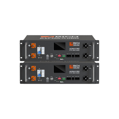 RICH SOLAR ALPHA 5 PRO 51.2V 100Ah Rack Battery product image 10