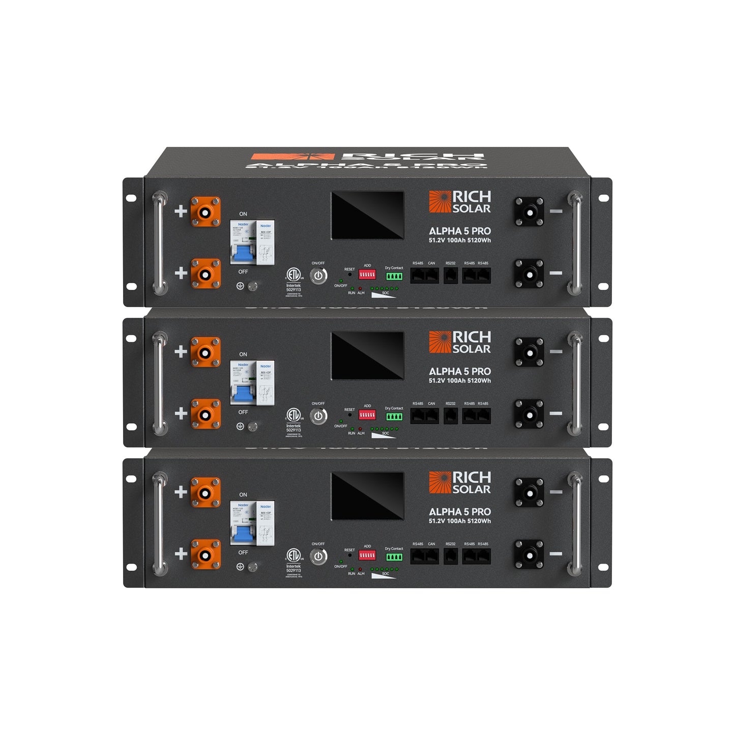 RICH SOLAR ALPHA 5 PRO 51.2V 100Ah Rack Battery product image 11