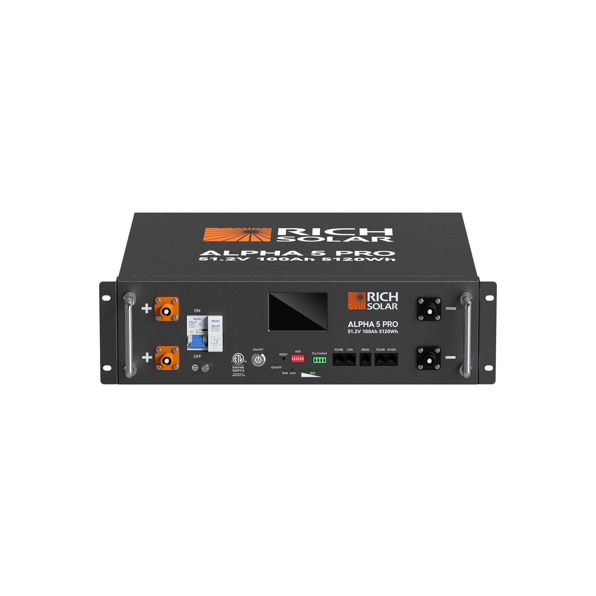 RICH SOLAR ALPHA 5 PRO 51.2V 100Ah Rack Battery product image 9