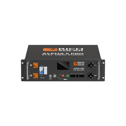 RICH SOLAR ALPHA 5 PRO 51.2V 100Ah Rack Battery product image 9