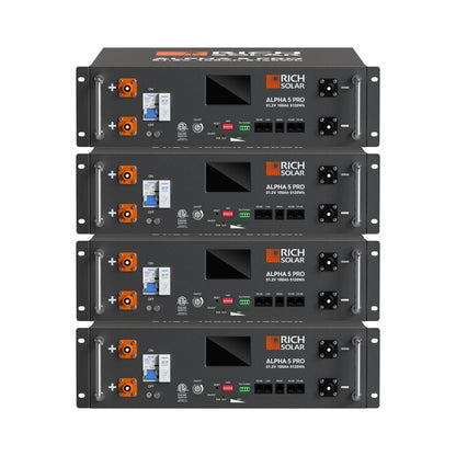 RICH SOLAR ALPHA 5 PRO 51.2V 100Ah Rack Battery product image 12