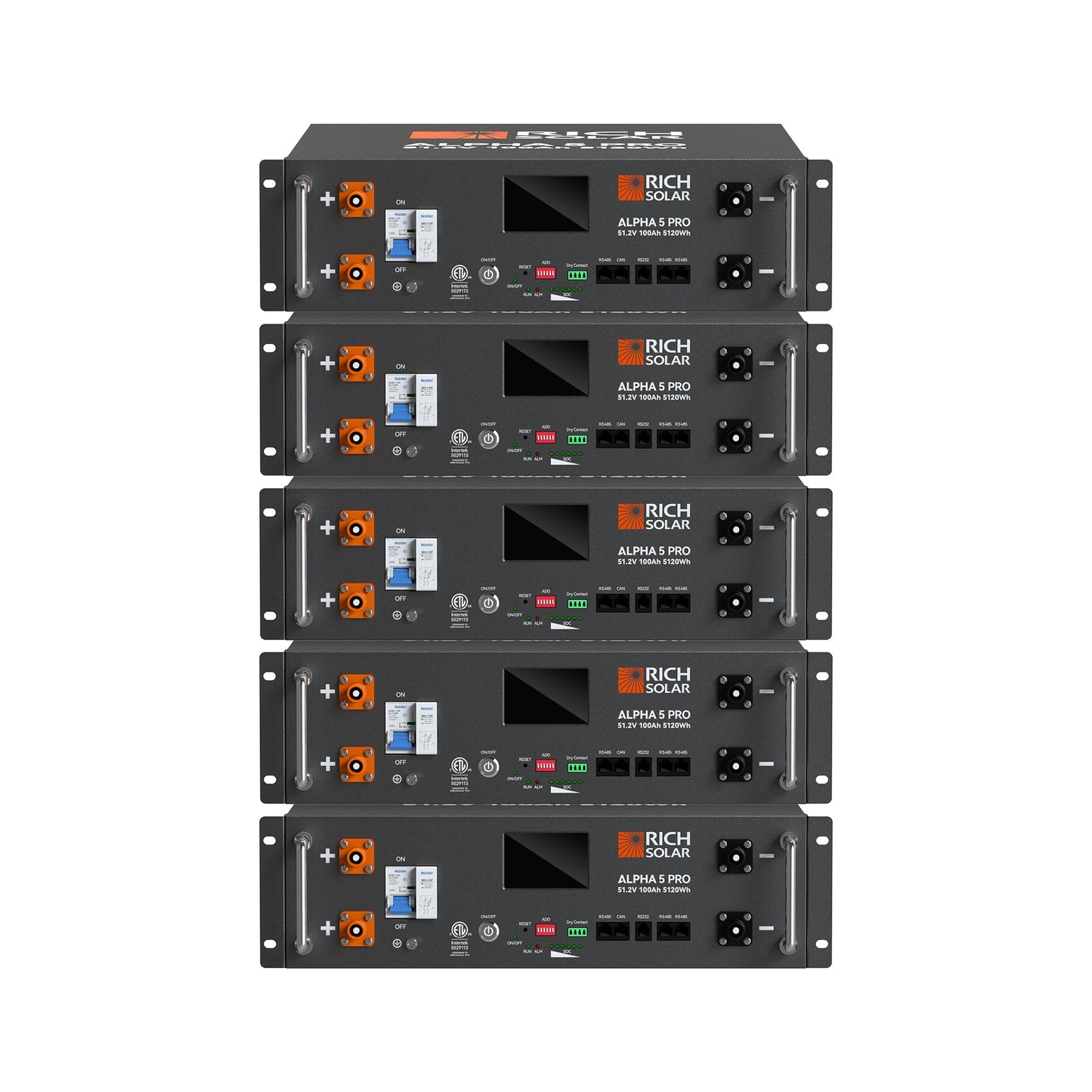 RICH SOLAR ALPHA 5 PRO 51.2V 100Ah Rack Battery product image 13