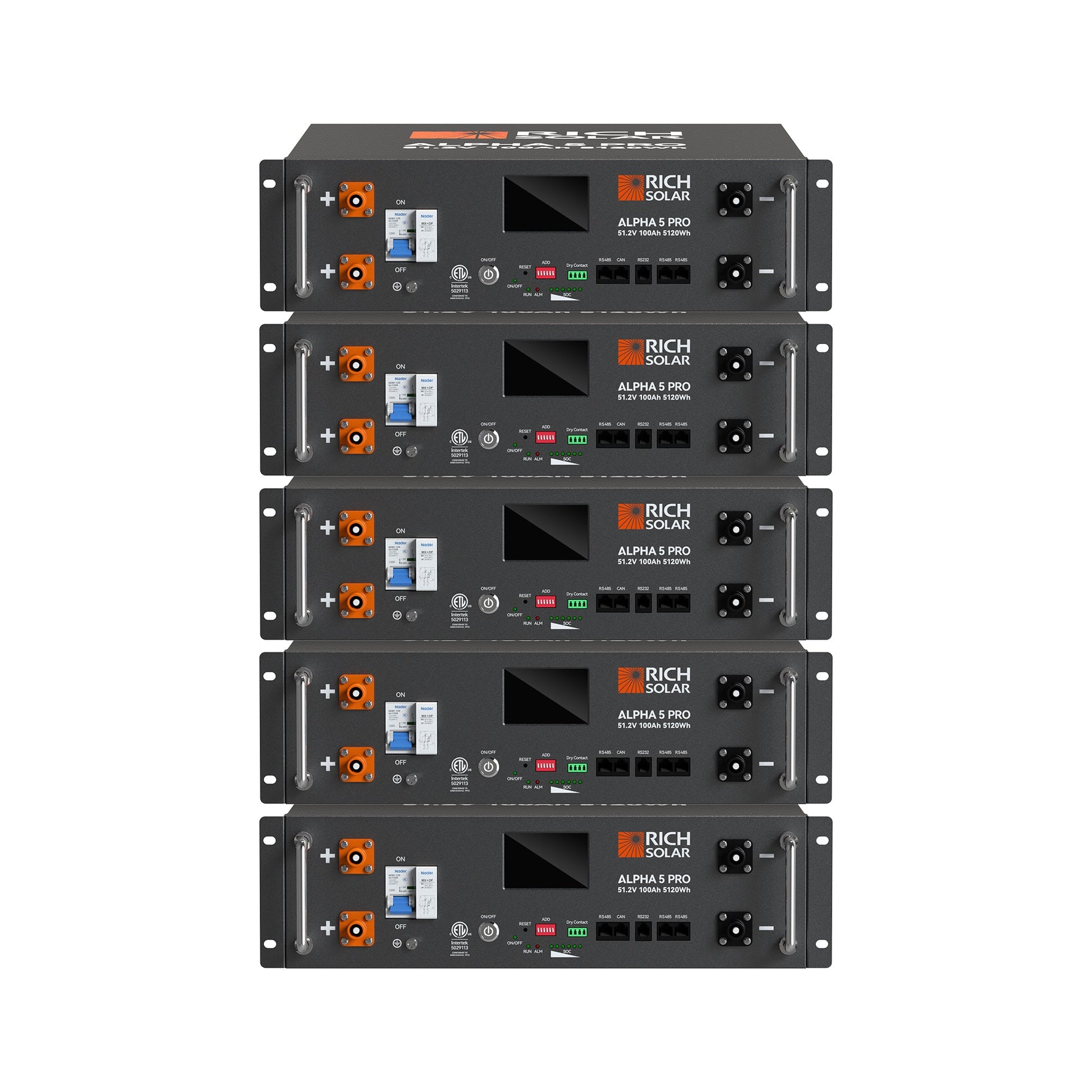 RICH SOLAR ALPHA 5 PRO 51.2V 100Ah Rack Battery product image 13