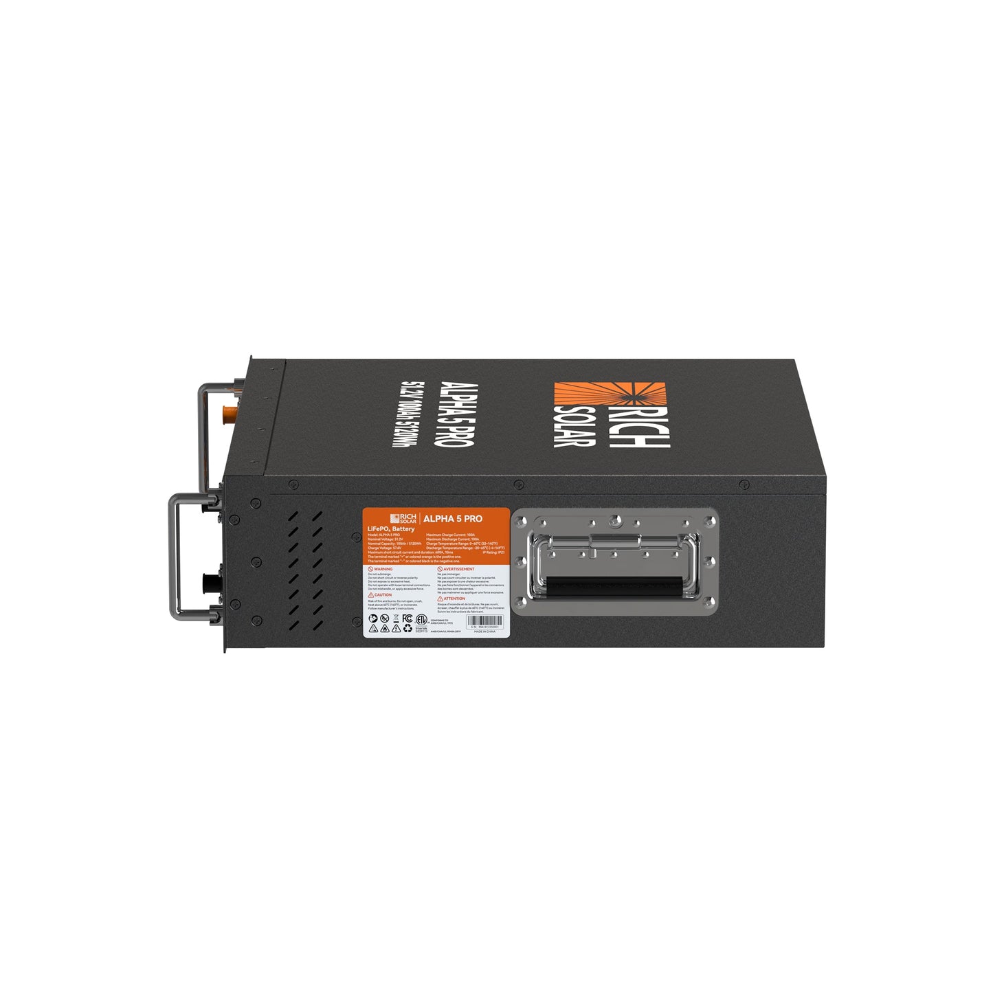 RICH SOLAR ALPHA 5 PRO 51.2V 100Ah Rack Battery product image 7