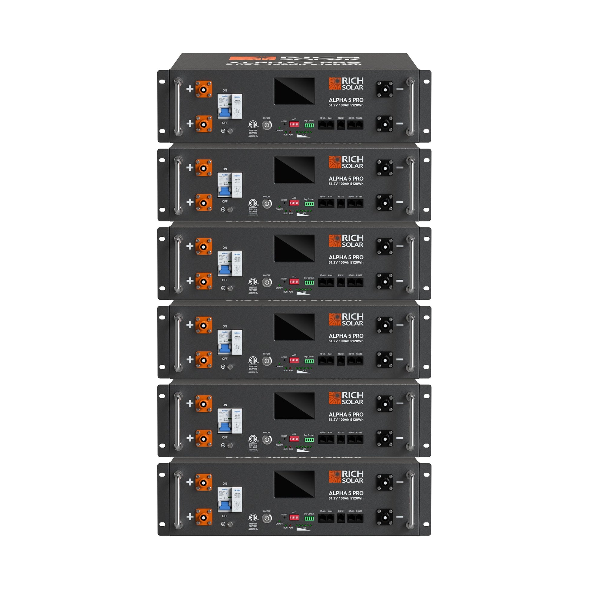 RICH SOLAR ALPHA 5 PRO 51.2V 100Ah Rack Battery product image 14