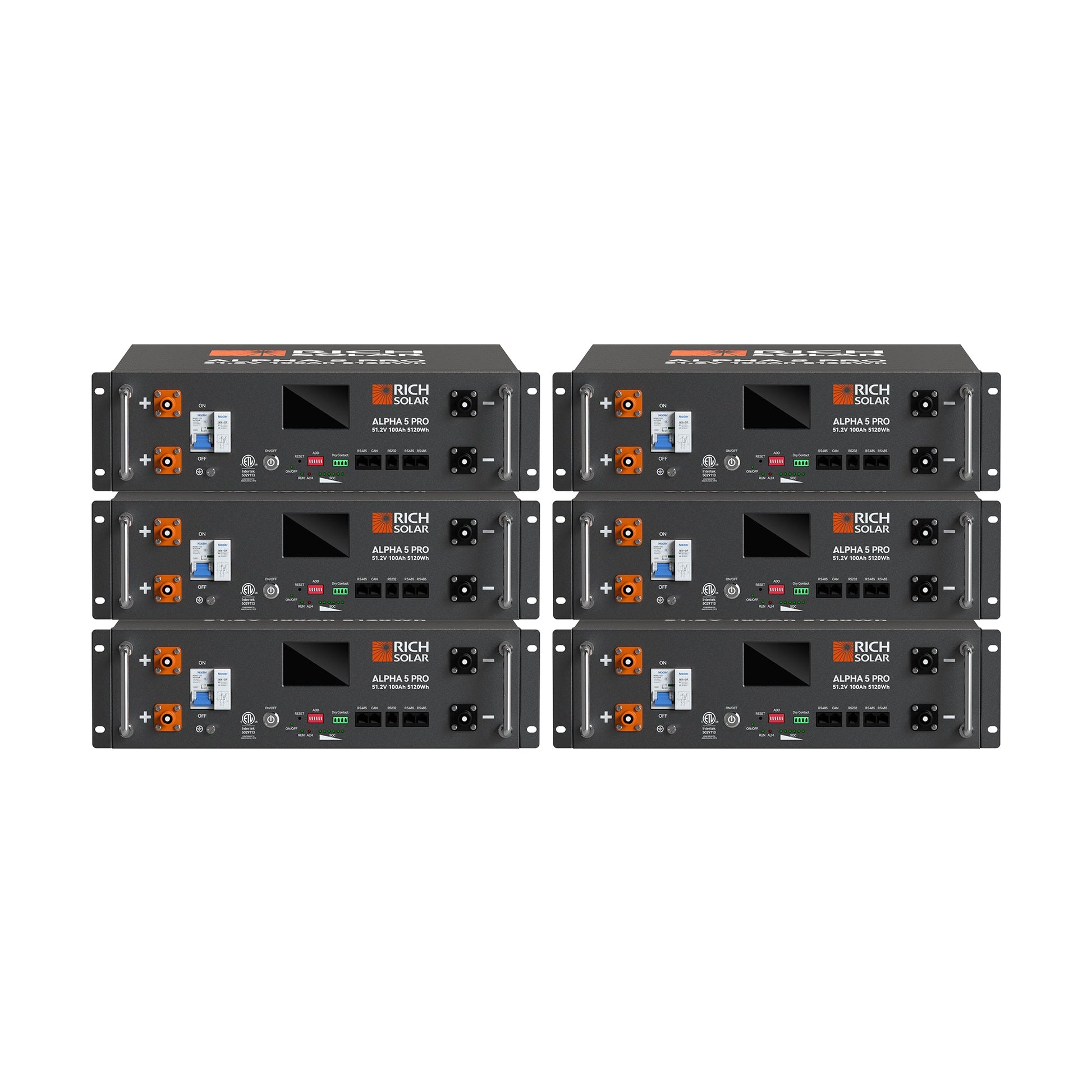 RICH SOLAR ALPHA 5 PRO 51.2V 100Ah Rack Battery product image 15