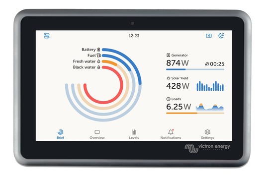 Victron Ekrano GX 7-Inch Touchscreen System Monitor BPP900480100