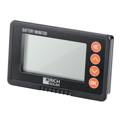 RICH SOLAR 500 Amp Battery Monitor with Shunt 8~120V 500A Battery Monitor with Shunt product image 4