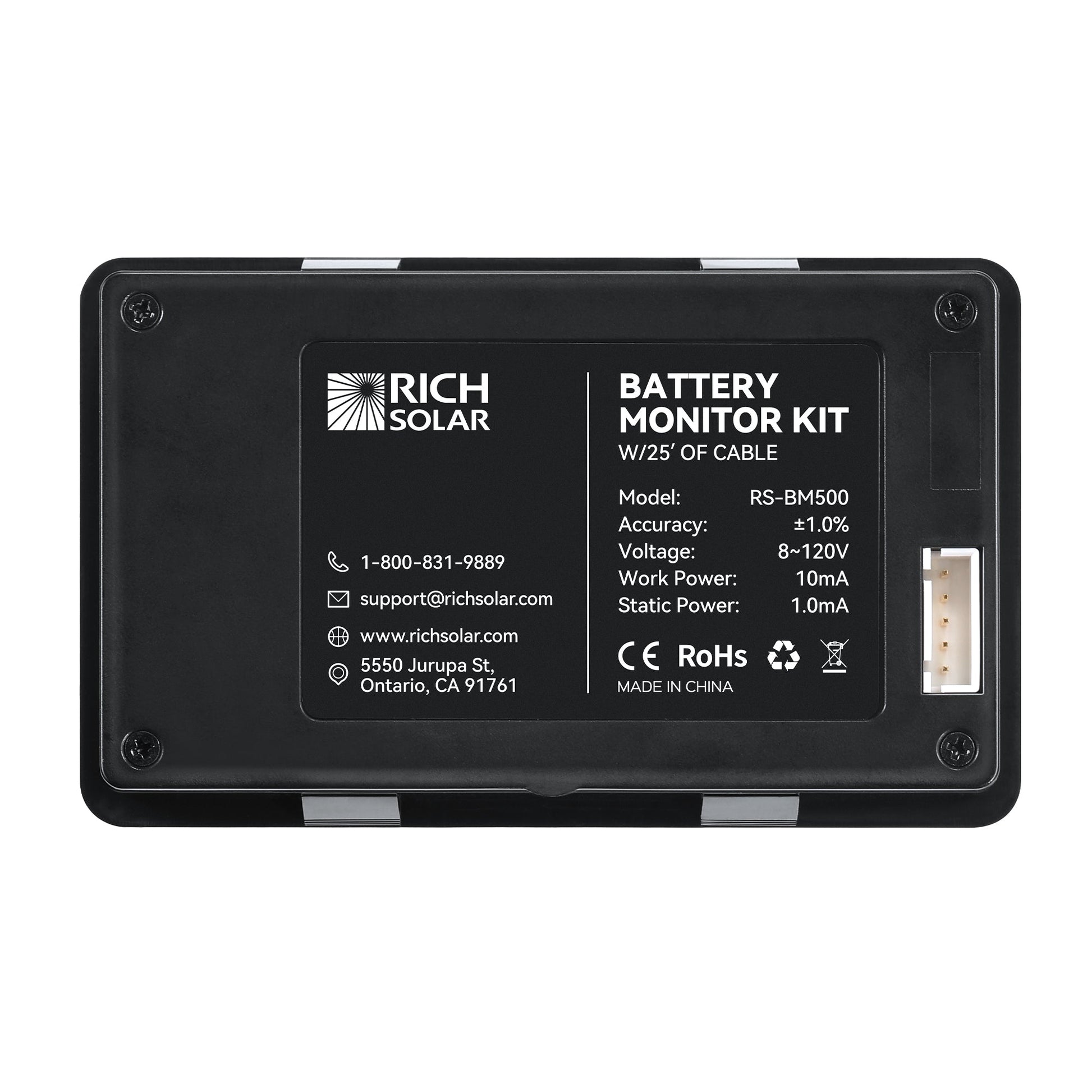 RICH SOLAR Battery Monitor Metal Bezel product image 11