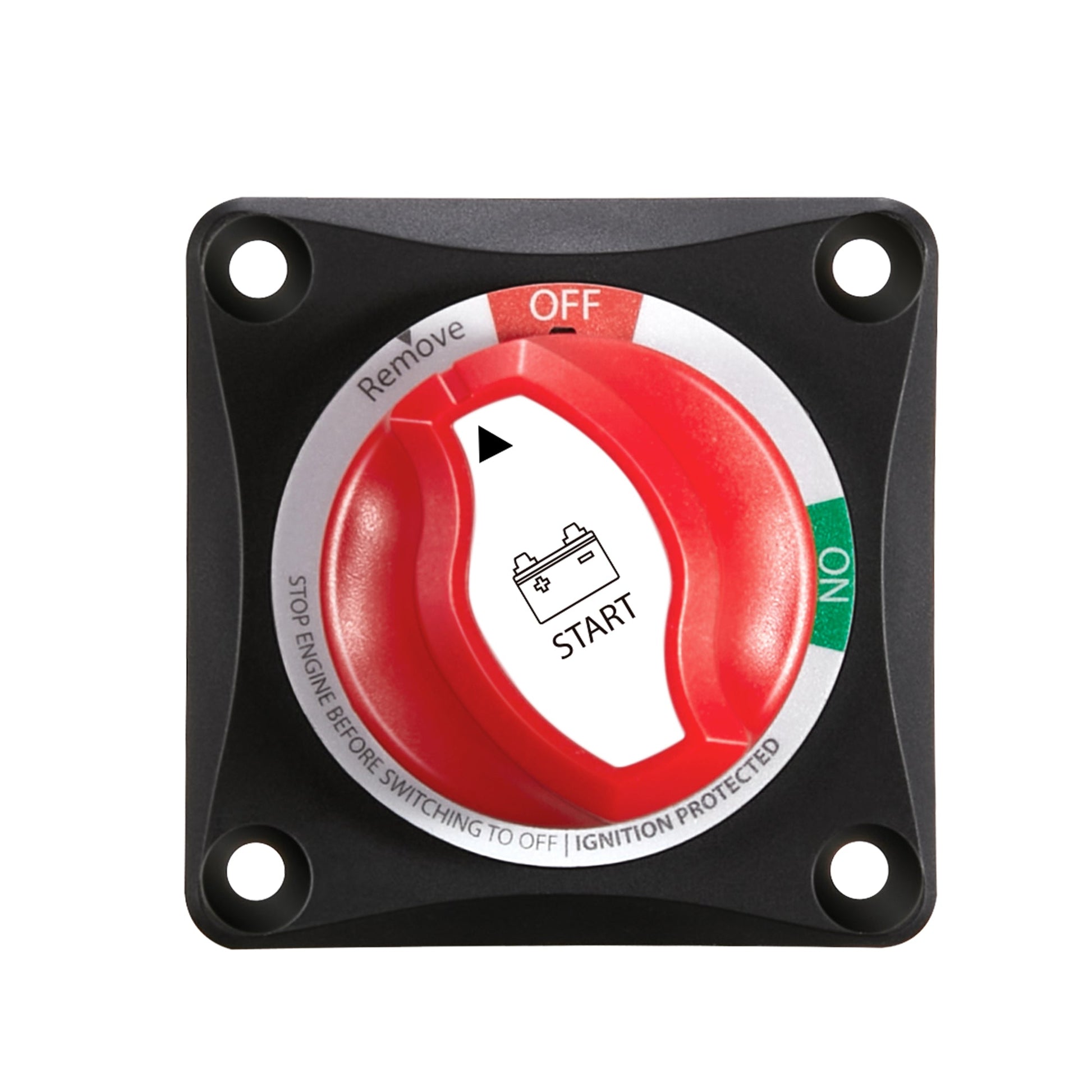 RICH SOLAR 275A On/Off Battery Switch 275 Amp DC Switch with Removable Knob for Isolation and Safety product image 8