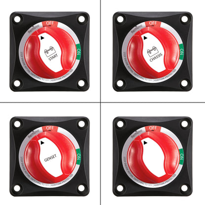 RICH SOLAR 275A On/Off Battery Switch 275 Amp DC Switch with Removable Knob for Isolation and Safety product image 9