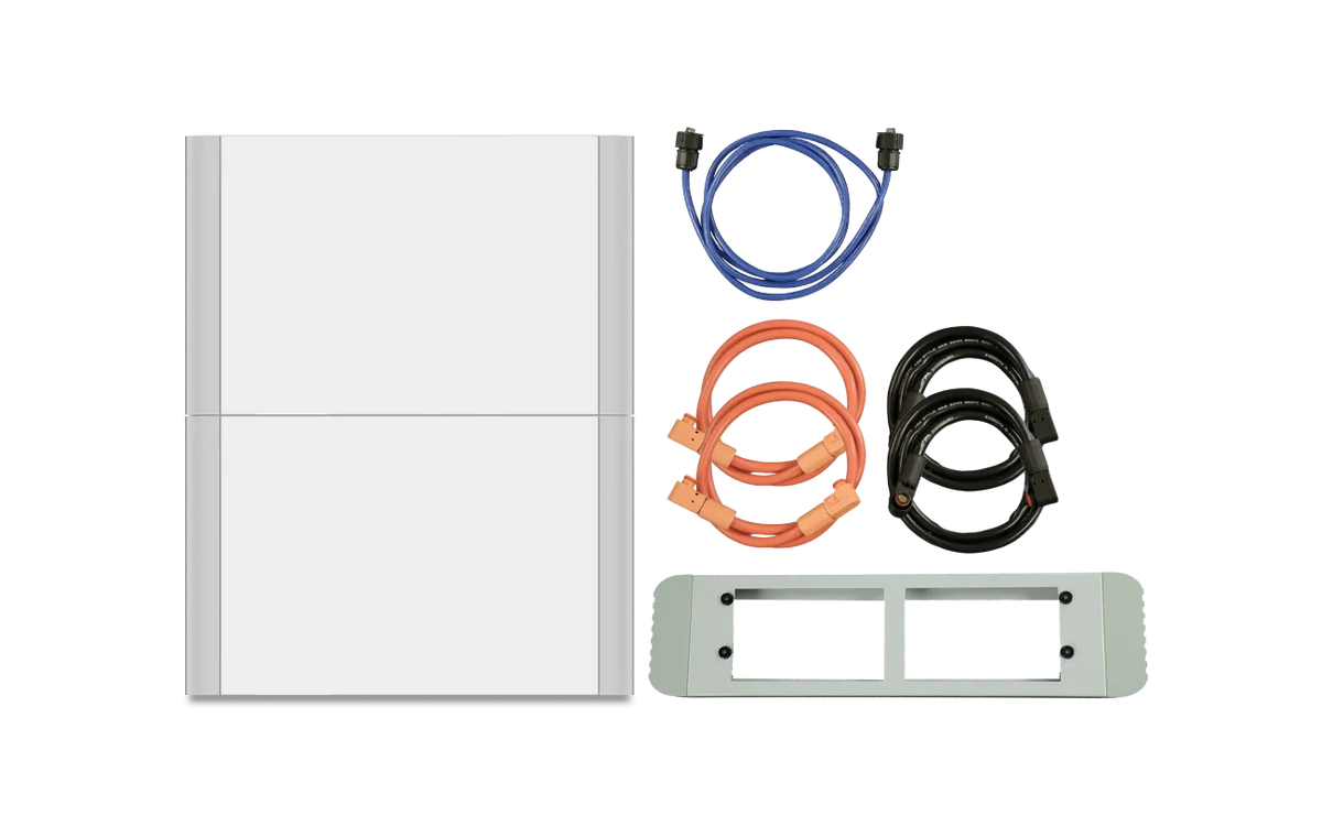 BigBattery ETHOS K0698: 2 battery modules with base and expansion cables; no control box