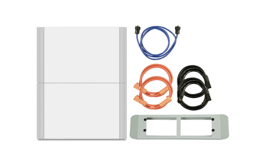 BigBattery ETHOS K0698: 2 battery modules with base and expansion cables; no control box