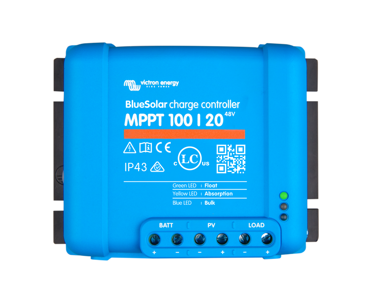 Victron BlueSolar MPPT 100/20 Solar Charge Controller — SCC110020170R