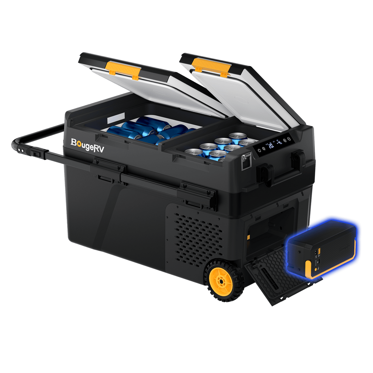 BougeRV New CRD2 V2.0 43QT Dual Zone 12V Portable Fridge — image 8