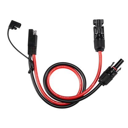 RICH SOLAR 10AWG Solar Connector to SAE Adapter Connect Solar Panel Connectors to SAE Plug product image 1
