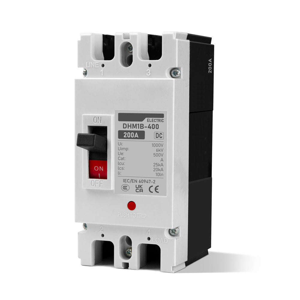 Included 200A DC battery breaker