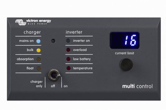 Victron Digital Multi Control 200/200A GX Right-Angle RJ45 Panel