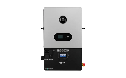 EG4 12000XP V2 inverter — front view; single component detail