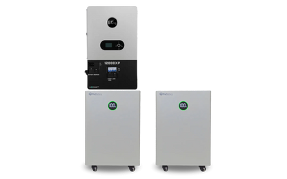 BigBattery NEXUS 28.6kWh + EG4 12000XP V2 Kit — complete kit product view